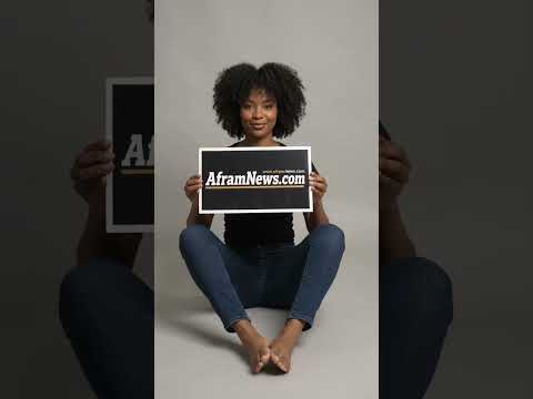 Aframnews logo animation with African American News and Issues branding
