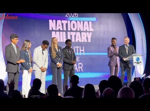 Boys & Girls Clubs of America military youth award recipients celebrated at the Washington Informer event.