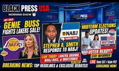 BlackPressUSA TV discusses current headlines and hot topics in a televised segment.