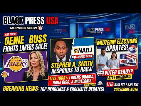 BlackPressUSA TV discusses current headlines and hot topics in a televised segment.