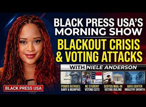 BlackPressUSA TV logo with text "Headlines and Hot Topics