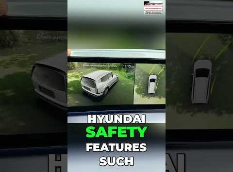 Hyundai's digital cluster and advanced safety features on display in this AutoNetwork #shorts video.