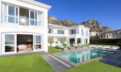 Luxury Hermes villa in Camps Bay, Cape Town with ocean views.