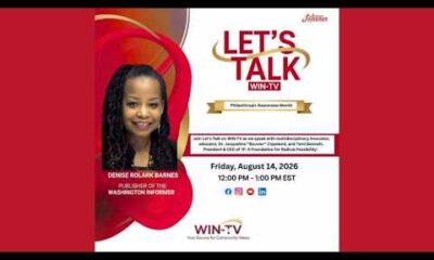 Philanthropic Awareness Month discussion with Washington Informer