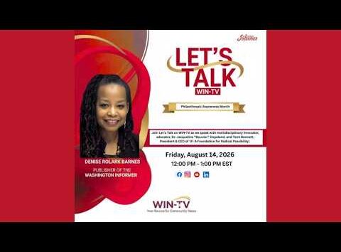 Philanthropic Awareness Month discussion with Washington Informer