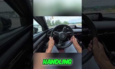 2023 Mazda3 sedan with premium interior highlights, showcasing luxury features for sale.