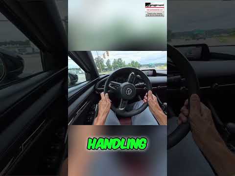 2023 Mazda3 sedan with premium interior highlights, showcasing luxury features for sale.