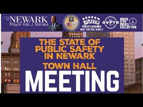 Newark Public Safety Meeting presented by NFN, from Muslim Journal channel