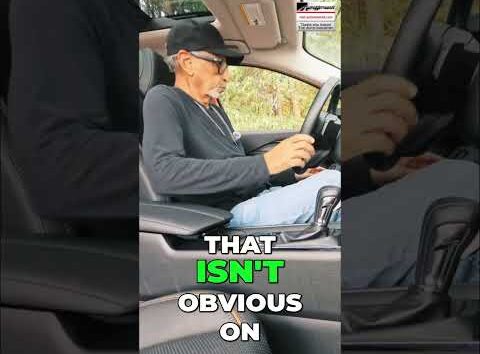 Car buying mistake: Driver's seat position causes blind spots and discomfort.