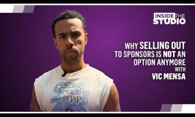 Black man in a suit looking serious, YouTube thumbnail for Black Enterprise video on sponsor deals
