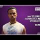 Black man in a suit looking serious, YouTube thumbnail for Black Enterprise video on sponsor deals