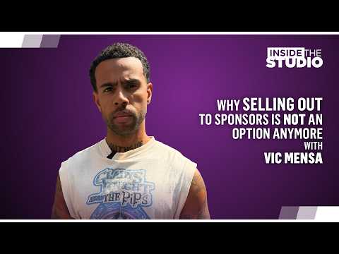 Black man in a suit looking serious, YouTube thumbnail for Black Enterprise video on sponsor deals