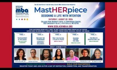 Dr. Carletta Hurt speaking at the Black MBA Association's Women's Symposium hosted by Washington Informer.