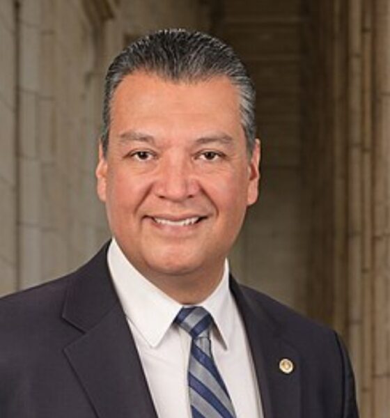 U.S. Sen. Alex Padilla (D-Calif.) is the ranking member of the U.S. Senate Rules Committee.