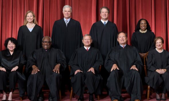 Justices of the United States Supreme Court. Courtesy of Supreme Court of the United States.