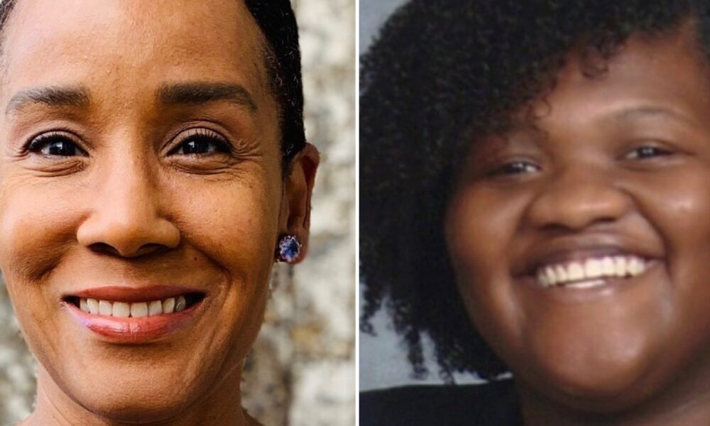 Dr. Gracie Ann Dinkins, left, and Sydney Y.K. Brown, MA
