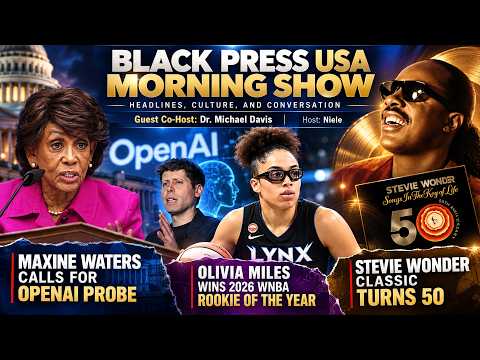 BlackPressUSA TV Morning Show hosts discuss current events and news for the Black community.