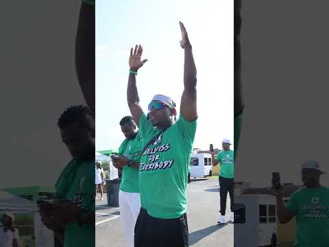 Black men participate in health screenings and activities at St. Louis Wellness Day, promoted by St. Louis American.