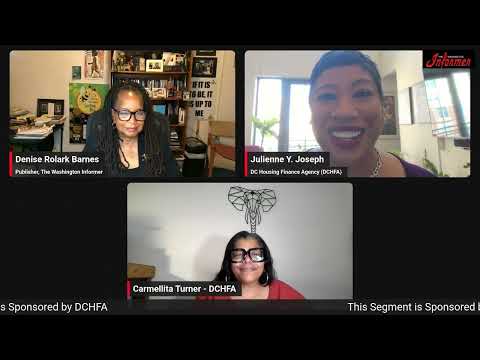 DCHFA housing finance resources for homeowners, Washington Informer YouTube video thumbnail