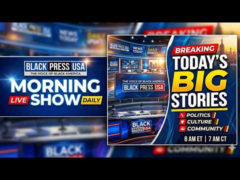 BlackPressUSA TV video discussing current headlines and trending topics