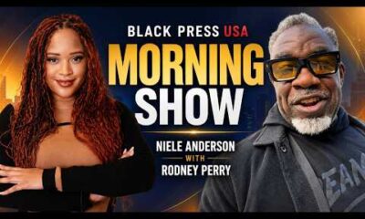 BlackPressUSA TV hosts discuss current headlines and hot topics relevant to the Black community.