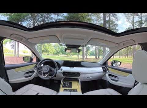 2026 Mazda CX-90 Turbo interior with 360-degree view from AutoNetwork