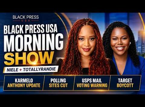 Carmelo Anthony discusses voting rights and the Target boycott on BlackPressUSA TV.