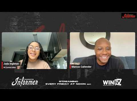 Marcus Callender discusses Spades, a play, in a Washington Informer video.