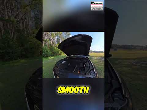 Mazda CX-90 towing a trailer with its powerful inline-6 engine, YouTube short