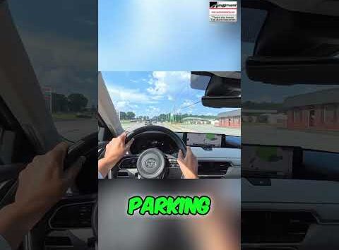 Mazda CX-90 driver assistance features explained in YouTube short.