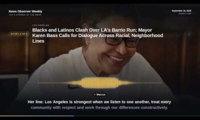 News Observer Weekly September 16 2026 top 5 stories with Bakersfield News Observer logo