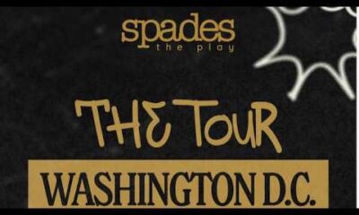 Marcus Callender performs in Spades the Play, presented by Washington Informer