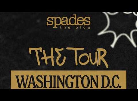 Marcus Callender performs in Spades the Play, presented by Washington Informer