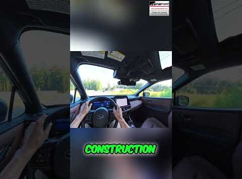 YouTube thumbnail of AutoNetwork's #shorts video about avoiding false automatic braking alarms while test driving