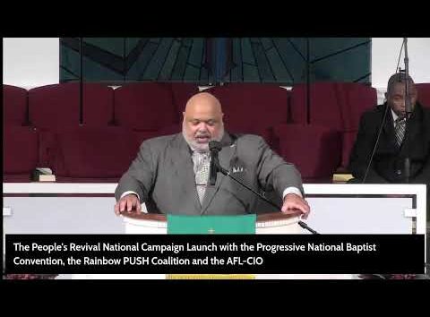BlackPressUSA TV: The People's Revival National Campaign Launch event footage