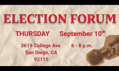 San Diego Voice & Viewpoint Election Forum panel discussion with candidates.