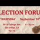 San Diego Voice & Viewpoint Election Forum panel discussion with candidates.