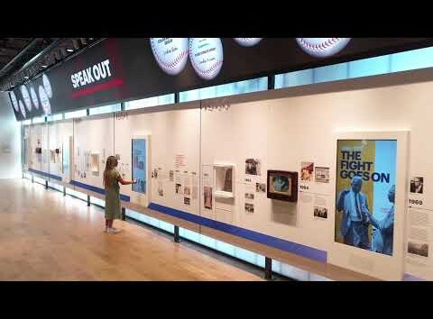 Dave Winfield at the Jackie Robinson Museum NYC, BlackPressUSATV
