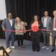 From left to right: Derrick Taylor, BMOA Chicago President; Patrice Petty-Orr, daughter of Herman Petty; Latrice Orr, granddaughter of Herman Petty; Chris Kempczinski, McDonald’s CEO; and Tanya Hill-Holliday, President of the National Black McDonald’s Operators Association.