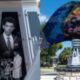 The EarthRise monument at St. Thomas the Apostle Episcopal Church in Nassau Bay, Texas, honors Black pioneers and other trailblazers whose work helped shape America’s space program.