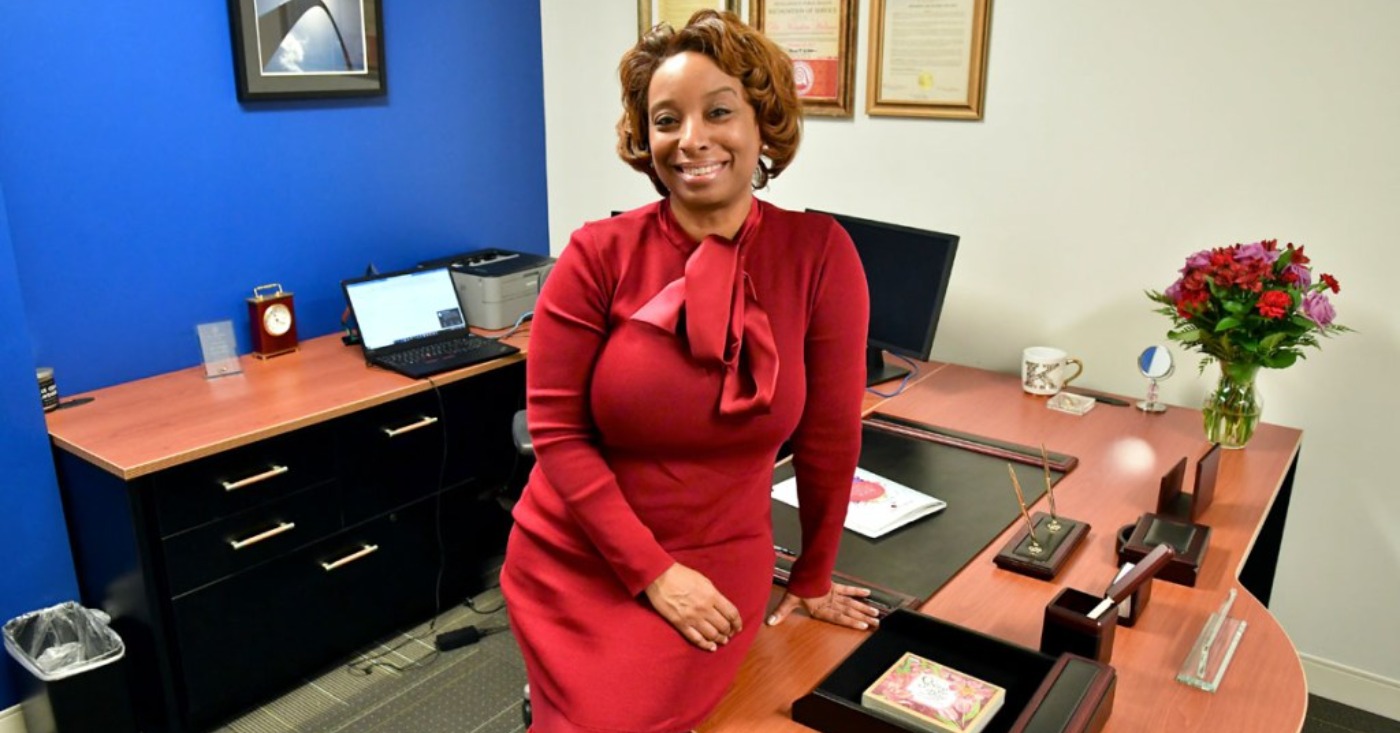 Affinia Healthcare President and CEO Dr. Kendra Holmes is helping patients prepare for new Medicaid work requirements by connecting them with job, training and volunteer opportunities. Photo by Wiley Price I St. Louis American