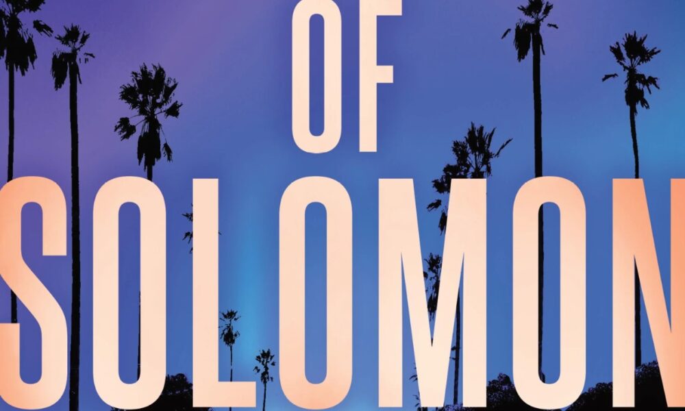 Book cover of “Laws of Solomon.” Courtesy of Poisoned Pen Press