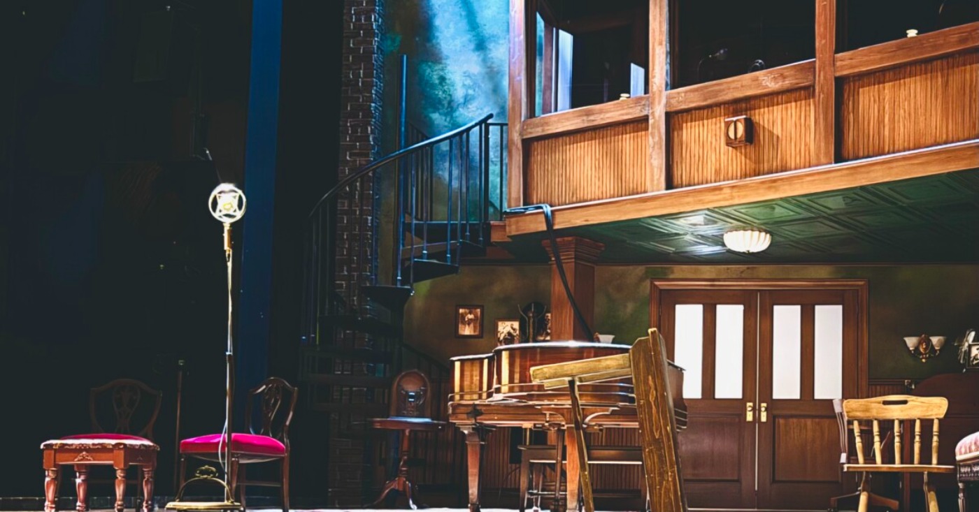 The set of Round House Theatre’s production of August Wilson’s “Ma Rainey’s Black Bottom” recreates a 1920s Chicago recording studio, where the play’s conflicts over music, money and control unfold. (Photo: La Tetra Metts-Owens/HUNewsService.com)