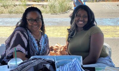 Vendors representing maternal health support at the 40x40 Neighborhood Empowerment Day at the Parker Community Resource Center in East Oakland. Photo by Carla Thomas.