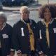 Nuna Phillips-McGee, far right, will be celebrating her 100th birthday with sisters (l. to. r.) Donna Hayes, Ida Williams, Sandra Phillips and Enis Harrison. Photo by Carol Dossman.