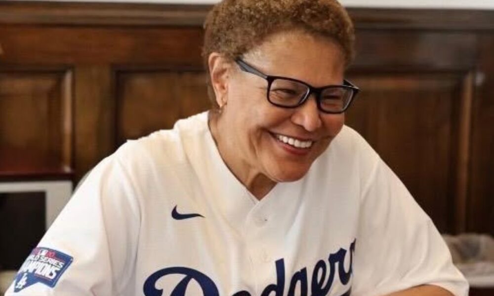 Photo Courtesy of Mayor Karen Bass’s Facebook page.