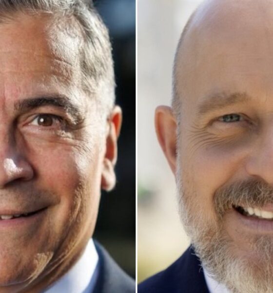 Democrat Xavier Becerra and Republican Steve Hilton.