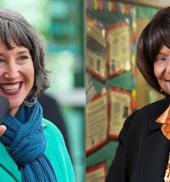 ACOE Supt. Alysse Castro; OUSD Supt. Dr. Denise Saddler. File photos.