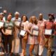 The first cohort of BLACspace participants with awards in August. Courtesy photo.