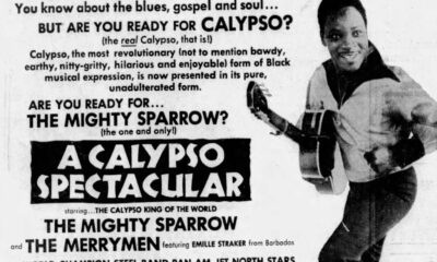 Mighty Sparrow show ad in New York Amsterdam News Date Published on Jul 26, 1969